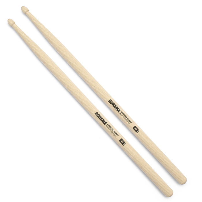 Pałki do perkusji Rohema 5B Natural Medium American Hickory 405mm