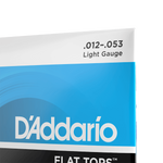 Struny do gitary akustycznej D'Addario EFT16 Flat Tops 12-53