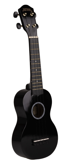 Ukulele sopranowe Noir NU1S Baton Rouge czarne z pokrowcem