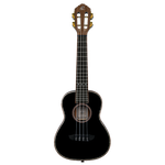 Ukulele koncertowe Ortega RUOX-CC Onyx czarne połysk świerk/mahoń + pokrowiec