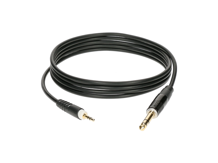 Kabel stereo Klotz AS-MJ0300 3.5 mm-6.35 mm 3m