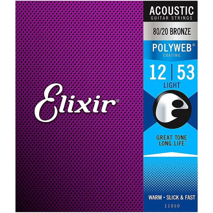 Elixir 11050 Light (12-53) PW struny do gitary akustycznej