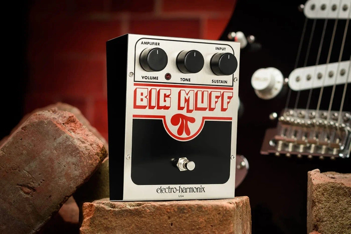 Big Muff Pi Electro Harmonix efekt gitarowy Fuzz Distortion