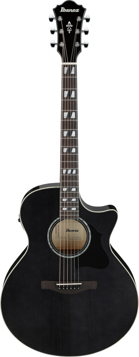Gitara elektroakustyczna Ibanez AE170-TBK Transparent Black High Gloss