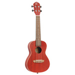 Ukulele koncertowe Ortega RUFIRE Earth Series czerwone ukulele Fire Red