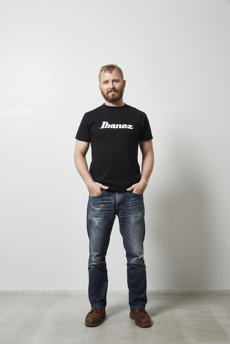Koszulka Ibanez IBAT007L Logo czarna L