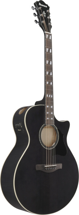 Gitara elektroakustyczna Ibanez AE170-TBK Transparent Black High Gloss