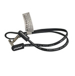 Złączka do efektów gitarowych EBS PCF-DL58 Patch Cable 90 Flat 58 cm
