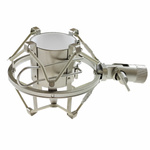 Uchwyt mikrofonowy kosz antywibracyjny KA-LINE STAND DSM45 silver