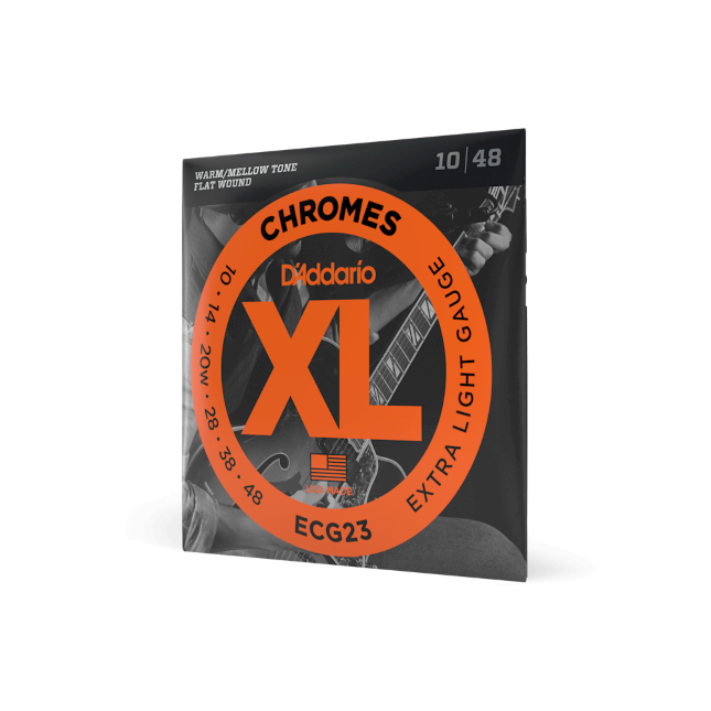 Struny do gitary elektrycznej D'Addario ECG23 Extra Light 10-48