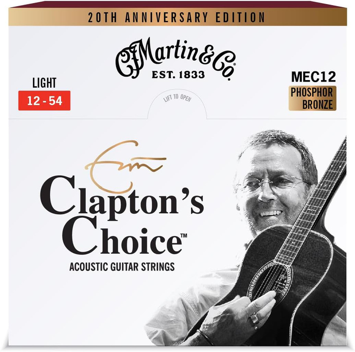 Martin MEC12 Light (12-54) Eric Clapton Phosphore Bronze 92/8 struny do gitary akustycznej