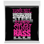 Ernie Ball Super Slinky Bass Nickel Wound 45-100 (EB 2844) struny do gitary basowej