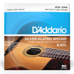 Struny do gitary akustycznej D'Addario EJ83L Light Ball End Gypsy Jazz 10-44