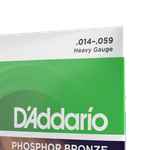 D'Addario EJ18 struny do gitary akustycznej Phosphor Bronze Heavy 14-59