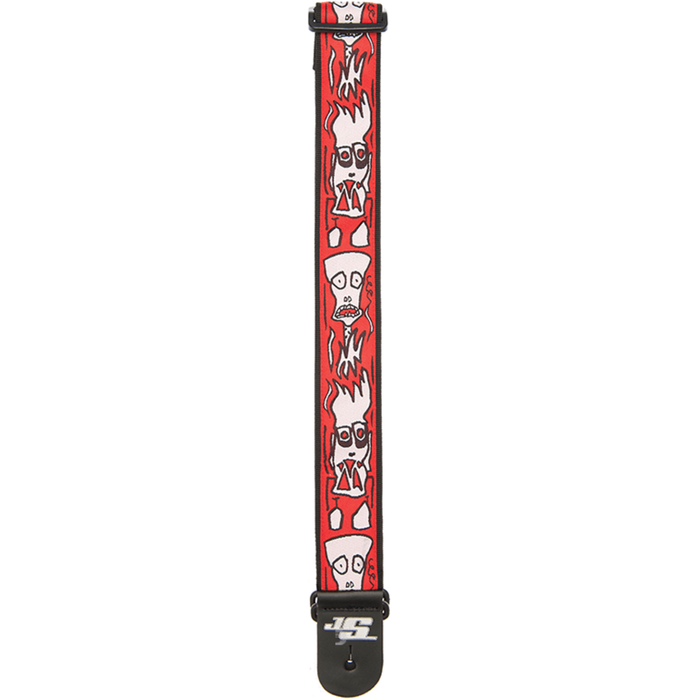 Pas do gitary D'Addario 50JS02 Joe Satriani czerwony