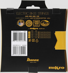 Struny do gitary basowej 4-strunowej miKro (krótka menzura) Ibanez IEBS4CMK 45-105 for miKro 28.59" Scale (1 komplet)
