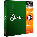 Elixir 14052 struny do gitary basowej 45-100 Long Scale Light