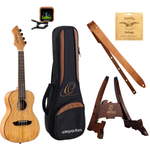 Zestaw ukulele koncertowe z pokrowcem Ortega RUMG i z akcesoriami