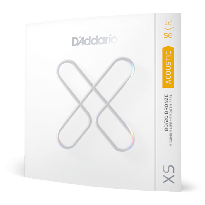 Struny do gitary akustycznej D'Addario XSABR1256 Light Top/Medium Bottom 12-56