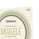 Struny do ukulele sopranowego D'Addario EJ87S Titanium