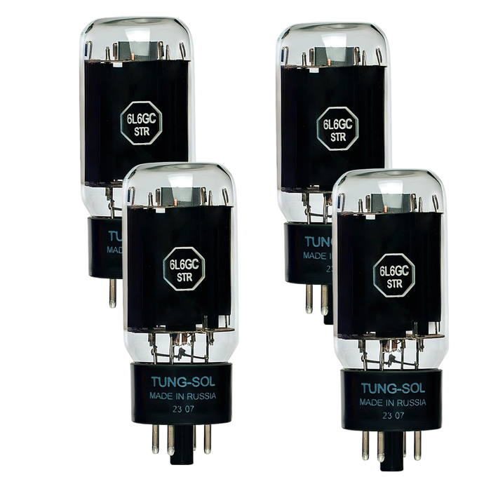 6L6 Tung-Sol "STR" lampa elektronowa dobrana kwadra Platinum Matched