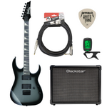 Zestaw gitara elektryczna Ibanez GRG121DX-MGS z combo Blackstar ID:Core40 V4 i akcesoriami