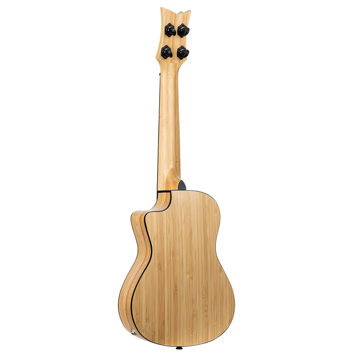 Ukulele koncertowe elektroakustyczne Ortega RUNAB-CC Bamboo lity bambus + pokrowiec