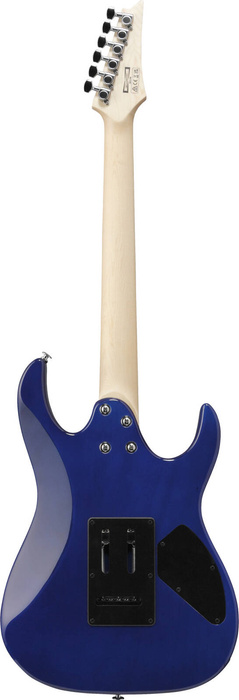 Zestaw gitara elektryczna leworęczna Ibanez GRX70QAL-TBB z kolumną i wzmacniaczem Orange