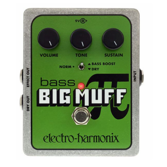 Bass Big Muff Pi Electro Harmonix efekt basowy Fuzz Distortion