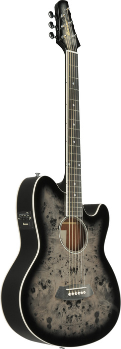 Gitara elektroakustyczna Ibanez TCY10PA-BKB Talman Transparent Brown Black Burst High Gloss