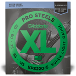 D'addario EPS220-5 pro steels struny do gitary basowej super light 40-125 long