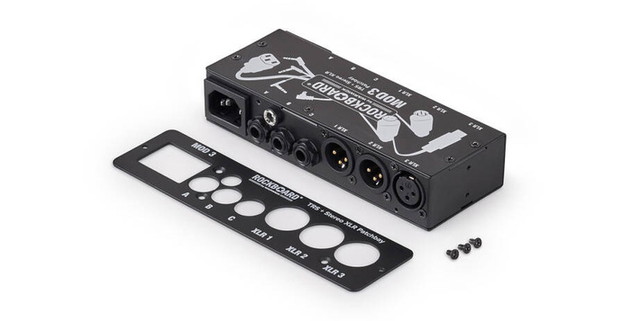 RockBoard MOD 3 V2 - All-in-One TRS & XLR Patchbay for Vocalists & Acoustic Players