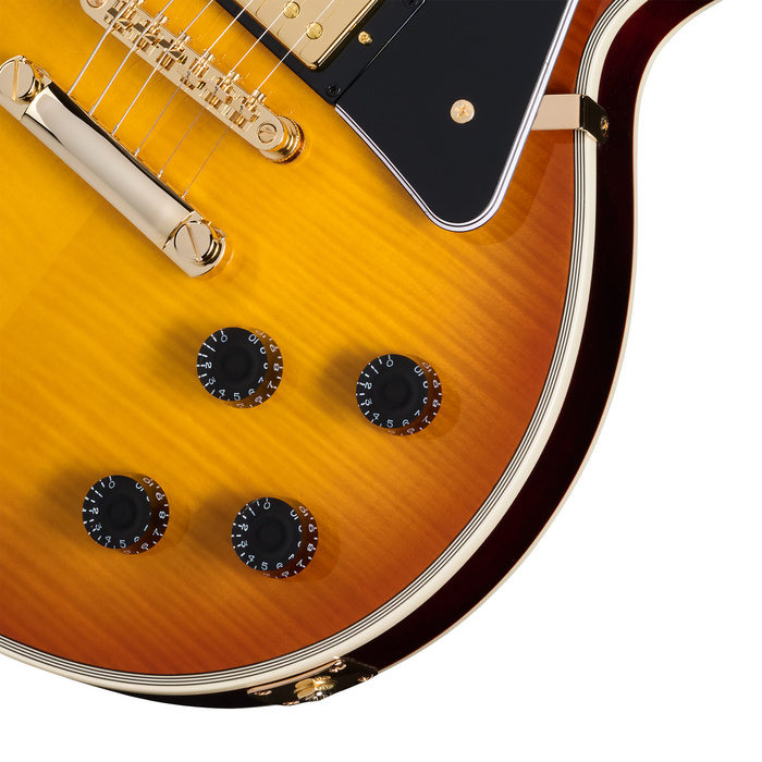 Epiphone EXCLUSIVE Les Paul Custom Figured (z Premium Gig Bag) Iced Tea Burst gitara elektryczna