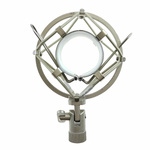 Uchwyt mikrofonowy kosz antywibracyjny KA-LINE STAND DSM45 silver