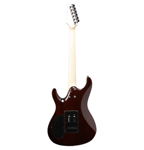 Zestaw gitara elektryczna Ibanez SA260FM-TGB ze wzmacniaczem Taurus SH3CL i kolumną Blackstar HTV-212 MK III