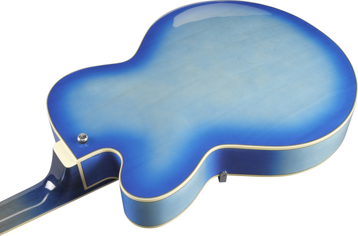 Gitara elektryczna Hollowbody Ibanez AF75-JBB Artcore AF Jet Blue Burst