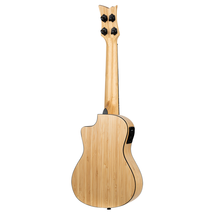 Ukulele koncertowe elektroakustyczne Ortega RUNAB-CC Bamboo lity bambus + pokrowiec