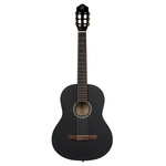 Zestaw gitara klasyczna 4/4 Ortega RST5MBK czarna z pokrowcem