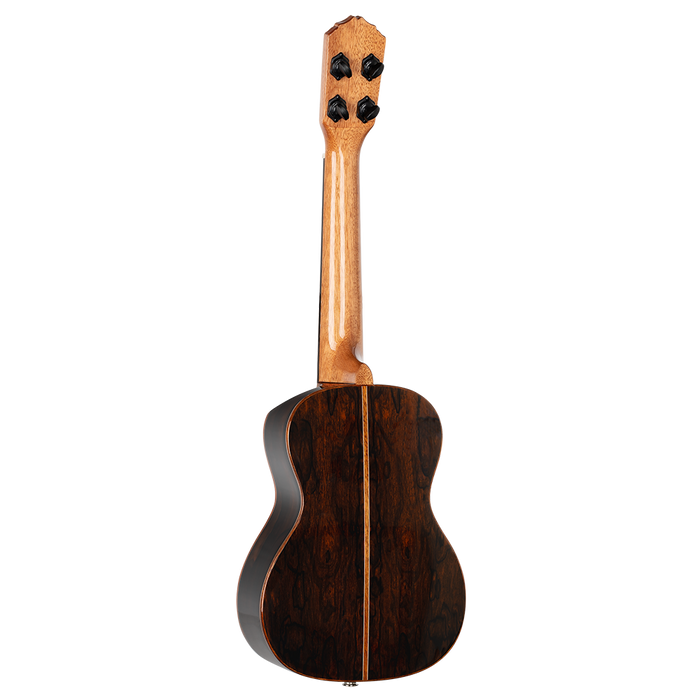 Ukulele koncertowe elektroakustyczne Ortega RUET-ZC Elite lity ziricote + pokrowiec