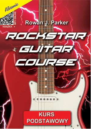 Zestaw Rockstar Guitar Course - Kurs gry na gitarze trzy części