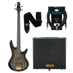Zestaw gitara basowa Ibanez GSR200PC-TPB z  combo basowym Markbass CMB 101 Black Line