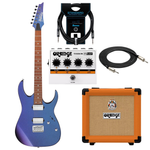 Zestaw gitara elektryczna Ibanez GRG121SP-BMC superstrat z kolumną i wzmacniaczem Orange