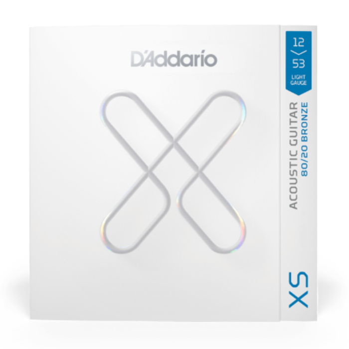 Struny do gitary akustycznej D'Addario XSABR1253 80/20 Bronze 12-53