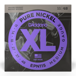 Struny do gitary elektrycznej D'Addario EPN115 Medium 11-48