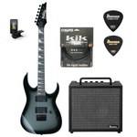 Zestaw gitarowy Ibanez GRG121DX-MGS gitara elektryczna superstrat z combo Ibanez IBZ10GV2 i akcesoriami 