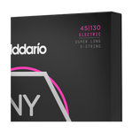 Struny do gitary basowej D'Addario NYXL45130SL Regular Light 45-130 Super Long Scale 5 strun