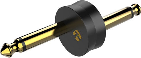 Adapter Jack 6.3 mm mono męski na Jack 6.3 mm mono męski Roxtone RA2J2JX
