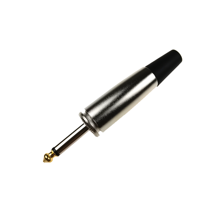 Wtyk Jack 6.3 mm mono niklowany Roxtone RJ015M