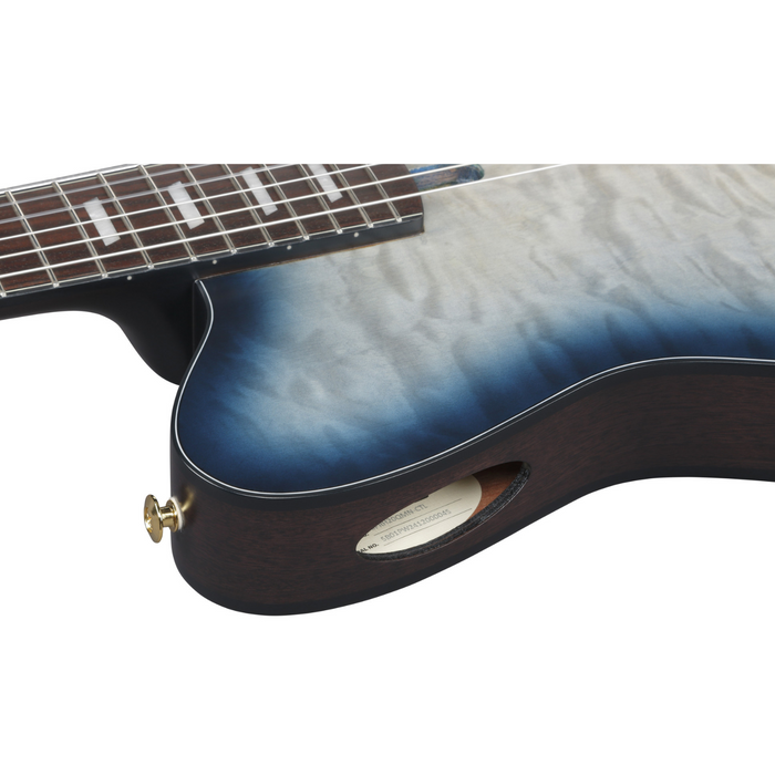 Gitara elektro klasyczna Ibanez FRH20QMN-CTL Cosmic Blue Starburst Low Gloss