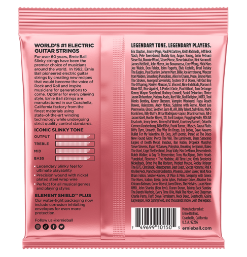 Ernie Ball 2217 Zippy Slinky Nickel Wound 7-36 struny do gitary elektrycznej